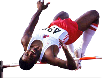 Milt_Ottey, 3 time Canadian Olympian High Jumper - Number One Ranked High Jumper in the world in 1982 - Over The Top Fitness; Its About The Kids